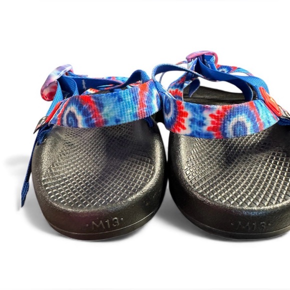 New Chaco Shoes mens 13 Grateful Dead Z2 Tye Dye Classic Strappy Sandals Hiking - Picture 3 of 4